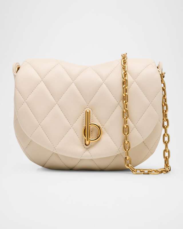 Rocking Horse Quilted Leather Shoulder Bag